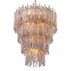 Миниатюра фото подвесная люстра delight collection saint roch 771197 chrome/smoke | 220svet.ru