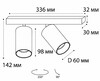 Миниатюра фото спот italline e2 as white | 220svet.ru