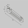 Миниатюра фото трековый трехфазный светодиодный светильник maytoni points trinity tr195-3-10w2.7k-m-w | 220svet.ru