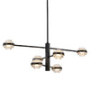 Миниатюра фото люстра mx22030002-6a black/clear delight collection | 220svet.ru