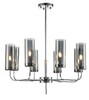 Миниатюра фото подвесная люстра indigo balletto 13014/8r chrome v000258 | 220svet.ru