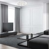 Миниатюра фото потолочная светодиодная люстра escada avior 10210/3led | 220svet.ru