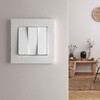 Миниатюра фото рамка на 1 пост werkel flock белый w0012301 | 220svet.ru