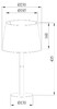 Миниатюра фото настольная лампа arte lamp connor a2102lt-1wh | 220svet.ru