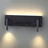 Миниатюра фото настенный ссветодиодный светильник lumion ledio 5683/10wl черный | 220svet.ru