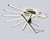 Миниатюра фото потолочный светодиодный светильник с пультом ambrella light comfort fl6242 | 220svet.ru