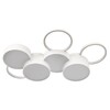 Миниатюра фото потолочный светодиодный светильник loft it pin 10317/7 white | 220svet.ru