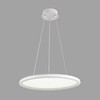 Миниатюра фото подвесная светодиодная люстра с пультом ду и голосовым управлением lumion alis smart 8380/45l белый | 220svet.ru