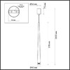 Миниатюра фото подвесной светодиодный светильник odeon light frida 4352/5l | 220svet.ru