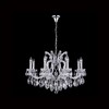 Миниатюра фото подвесная люстра crystal lux hollywood sp8 chrome | 220svet.ru