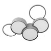 Миниатюра фото потолочный светодиодный светильник loft it pin 10317/5 grey | 220svet.ru