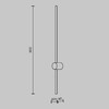 Миниатюра фото настенный светодиодный светильник maytoni light stick mod237wl-l11b3k | 220svet.ru