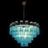 Миниатюра фото подвесная люстра loft it murano 10580/800 clear blue | 220svet.ru