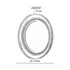 Миниатюра фото настенно-потолочный светодиодный светильник sonex suzy silver 7642/el белый | 220svet.ru