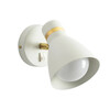 Миниатюра фото спот с выключателем на корпусе arte lamp fafnir a5047ap-1wh | 220svet.ru