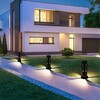 Миниатюра фото уличный ландшафтный светодиодный светильник arte lamp thuban a1060pa-1bk | 220svet.ru