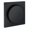 Миниатюра фото накладка для светорегулятора поворотно-нажимного voltum s70 vls002007 (графит) | 220svet.ru