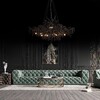 Миниатюра фото подвесная люстра loft it bijout 10067/1800 bk | 220svet.ru