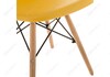 Миниатюра фото стул деревянный eames pc-015 yellow | 220svet.ru