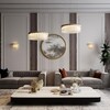 Миниатюра фото подвесная светодиодная люстра odeon light cleo 5091/60l золотой | 220svet.ru