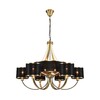 Миниатюра фото подвесная люстра lumion demetra 8406/9 античная бронза | 220svet.ru