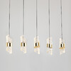 Миниатюра фото подвесной светодиодный светильник delight collection md23001022-5b gold | 220svet.ru