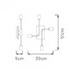 Миниатюра фото потолочная люстра lucide lester 21118/04/30 | 220svet.ru