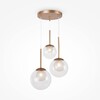 Миниатюра фото подвесной светильник maytoni basic form mod521pl-03g | 220svet.ru