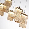Миниатюра фото подвесная светодиодная люстра odeon light flow 5105/52l античная бронза | 220svet.ru