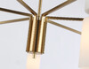 Миниатюра фото потолочная люстра на штанге ambrella light heigh light cl lh56126 | 220svet.ru