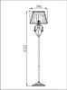 Миниатюра фото торшер maytoni brionia arm172-11-g | 220svet.ru
