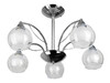 Миниатюра фото потолочная люстра toplight alberta tl7160x-05ch | 220svet.ru