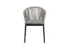 Миниатюра фото стул темно-серый garda decor 39ar-03961 | 220svet.ru