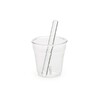 Миниатюра фото набор из 6-ти стаканчиков с трубочками estetico quotidiano coffe set of 6 seletti 10655kit | 220svet.ru