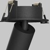 Миниатюра фото встраиваемый светодиодный светильник maytoni focus led c071cl-7w3k-b | 220svet.ru