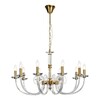 Миниатюра фото подвесная люстра stilfort glass 1050/03/10p | 220svet.ru