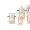 Миниатюра фото потолочная люстра escada iberis 1101/7p white | 220svet.ru