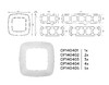 Миниатюра фото рамка 1-постовая ambrella volt omega ecta of140401 | 220svet.ru