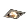 Миниатюра фото встраиваемый светильник arte lamp cardani semplice a5949pl-1gy | 220svet.ru