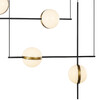 Миниатюра фото потолочный светильник md2062-4b black/brass delight collection | 220svet.ru