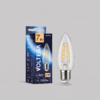 Миниатюра фото светодиодная лампа свеча 7вт 2700k e27 voltega crystal 3182 | 220svet.ru