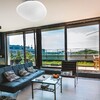 Миниатюра фото настенно-потолочный светодиодный светильник с пультом ду sonex stone 2039/dl | 220svet.ru