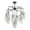 Миниатюра фото потолочная люстра на штанге odeon light fusilli 5439/13 черный | 220svet.ru