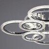 Миниатюра фото потолочная светодиодная люстра reluce 09812-3.3-4+4d cr (rgb) | 220svet.ru