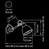 Миниатюра фото спот lightstar loft 765608 | 220svet.ru