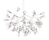 Миниатюра фото подвесная люстра crystal lux evita sp63 white/transparent | 220svet.ru