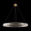 Миниатюра фото подвесной светодиодный светильник loft it crystal ring 10135/1000 gold | 220svet.ru