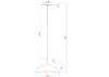 Миниатюра фото подвесной светильник arte lamp kayla a7099sp-1gy | 220svet.ru