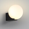 Миниатюра фото фасадный светильник odeon light viva 7124/1wa черный | 220svet.ru