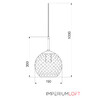 Миниатюра фото подвесной светильник imperium loft finnar 344125-22 | 220svet.ru